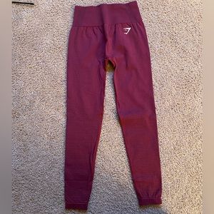 VITAL SEAMLESS 2.0 LEGGINGS Baked Maroon Marl